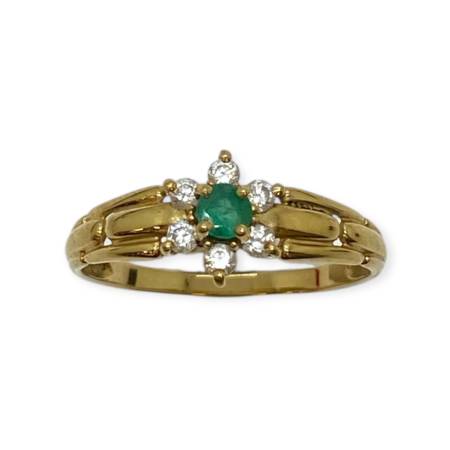 Bague fleur oxydes et...