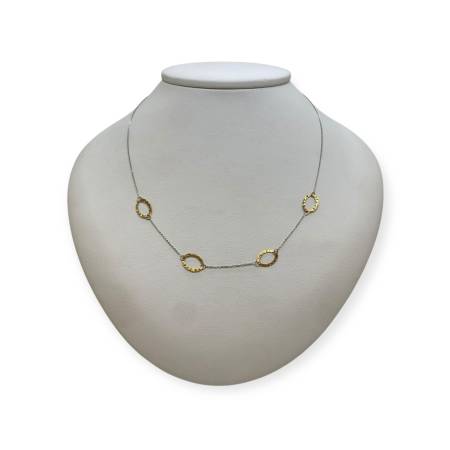 Collier deux ors 750