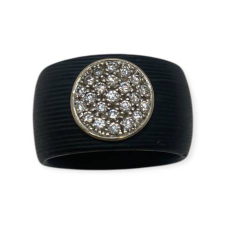 Bague silicone or 750 et...