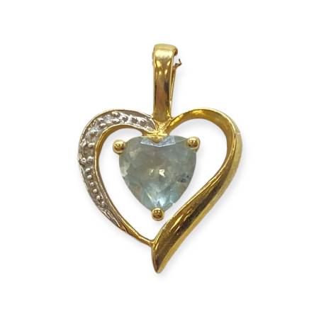 Pendentif or 750 cœur...