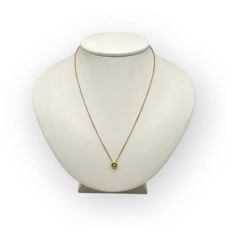 Collier or 750 solitaire...