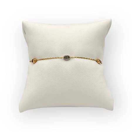 Bracelet 2 ors 750 3...