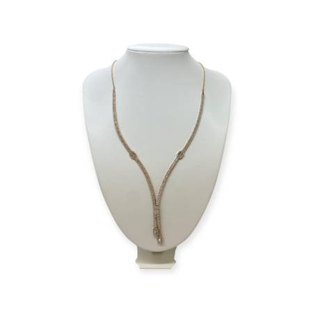 Collier rétro or 750