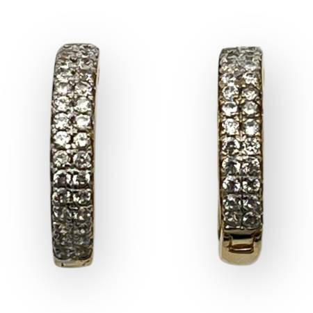 Boucles créoles or 750 &...