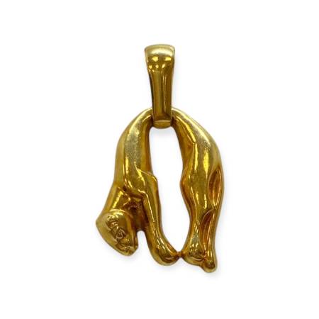 Pendentif panthère or 750