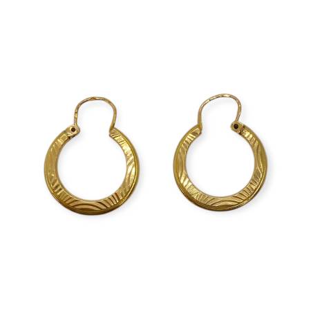 Boucles d'oreilles  créoles...