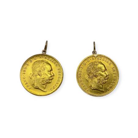 Boucles d'oreilles 1 ducat...