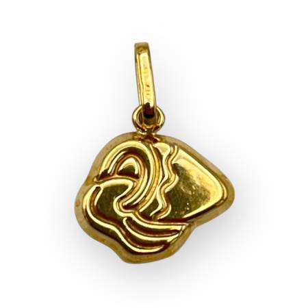 Pendentir or 750 zodiaque...