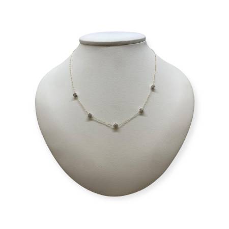 Collier en or 750 boules...