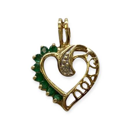 Pendentif cœur or 375...