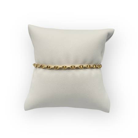 Bracelet or 750 maille marine