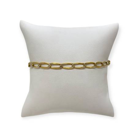 Bracelet maille cheval 750