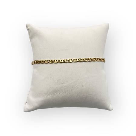 Bracelet or 750 maille marine