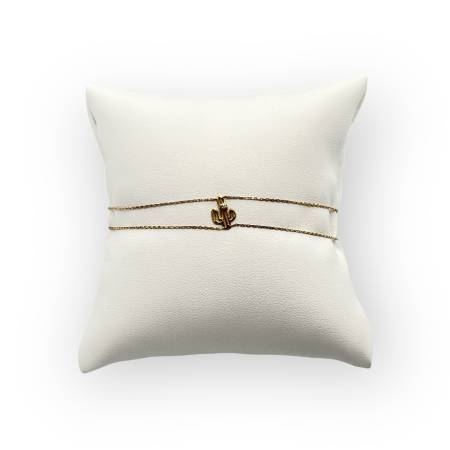 Bracelet or 750 double...