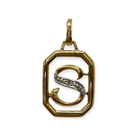 Pendentif initiale "S" 2...