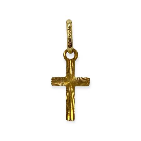 Pendentif croix rayonnante...