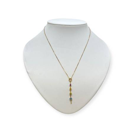 Collier pendentif pierres...