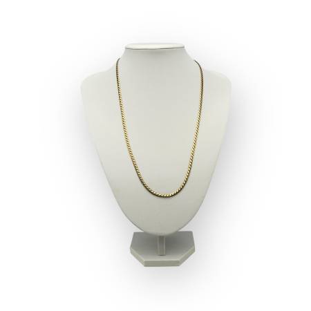 Collier or 750 maille...