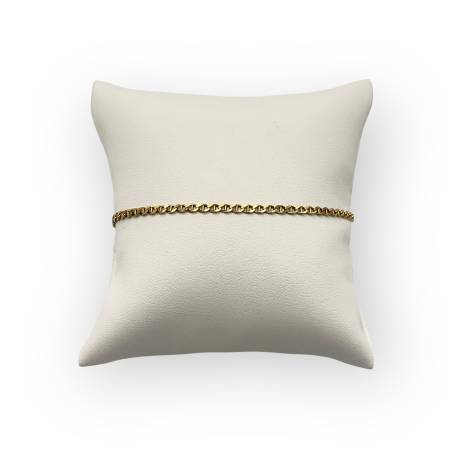 Bracelet or 750 maille marine