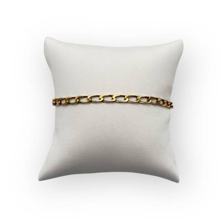 Bracelet or 750 maille cheval