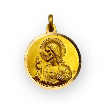 Pendentif or 750 double...