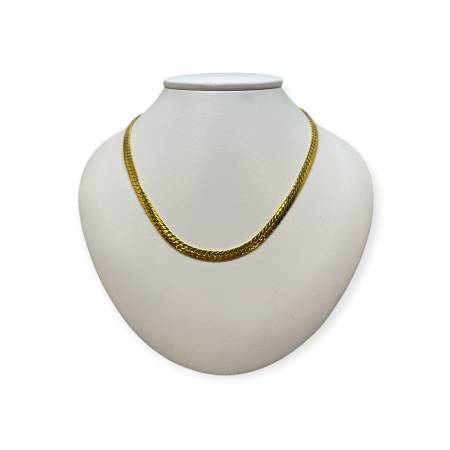 Collier en or 750 – maille...