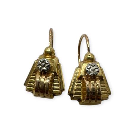 Dormeuses en or 750 – style...