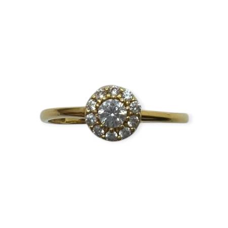 Bague marguerite en or 750...