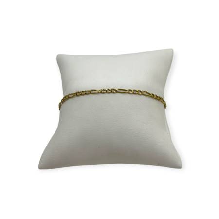 Bracelet maille Figaro en...
