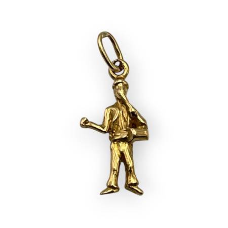 Pendentif or 750 musicien...