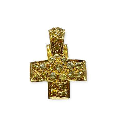 Pendentif croix Pomellato...