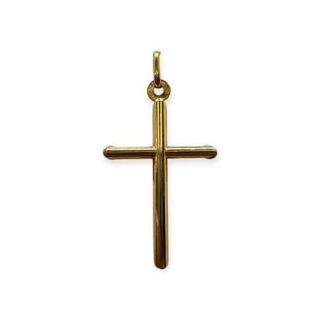 Pendentif croix en or 750