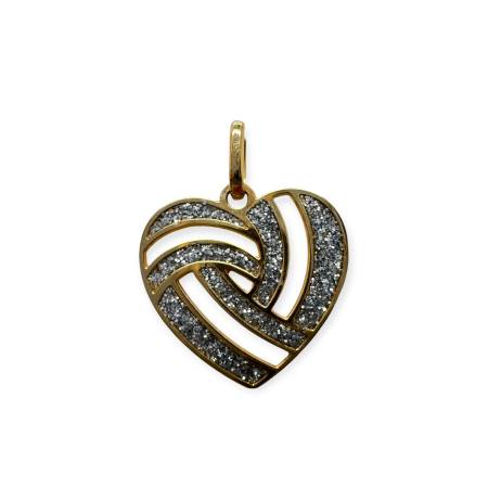 Pendentif cœur en or 750...