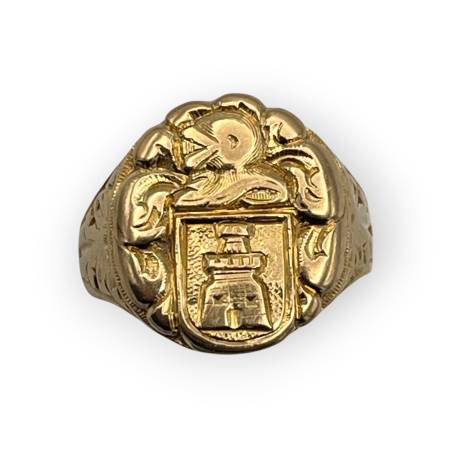 Chevalière Blason or 750