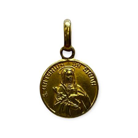Pendentif or 750 Catherine...