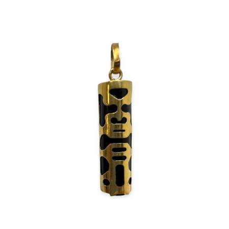 Pendentif Tiki en Or 750