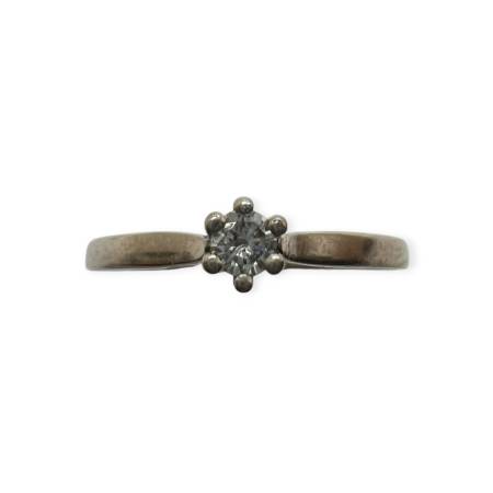 Bague Solitaire Diamant en...
