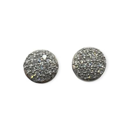 Boucles d’oreilles Or Blanc...