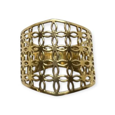 Bague Ajourée Motif...