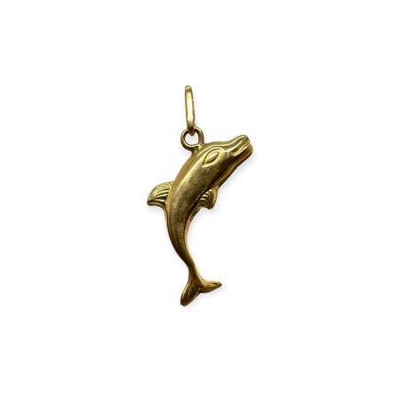Pendentif Dauphin en Or 750