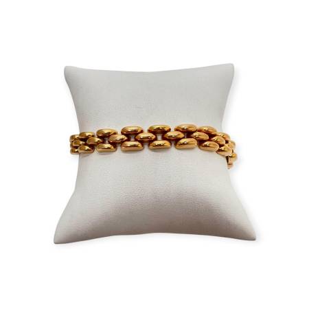 Bracelet Maille Grain de...