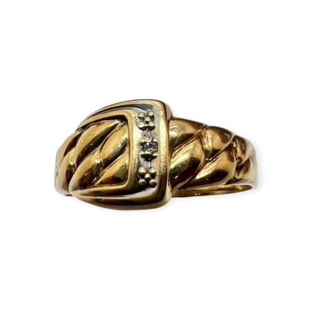 Bague Ceinture Diamant Or 750