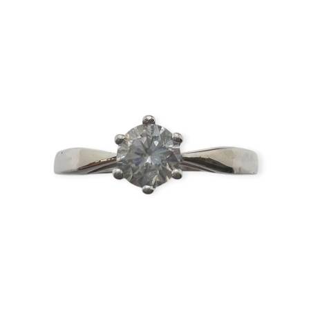 Bague Solitaire Oxyde de...