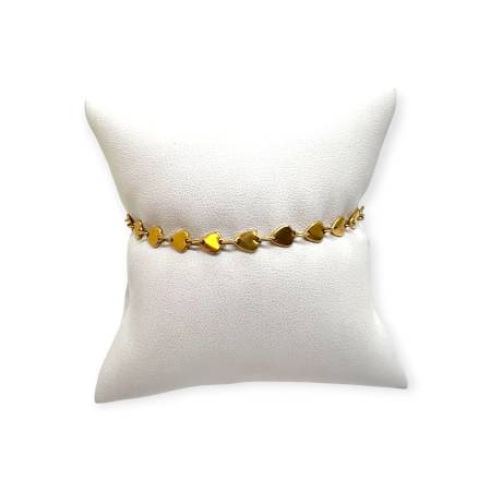 Bracelet cœurs en Or 750