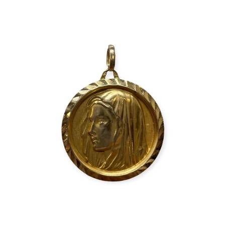 Pendentif Médaille Vierge...