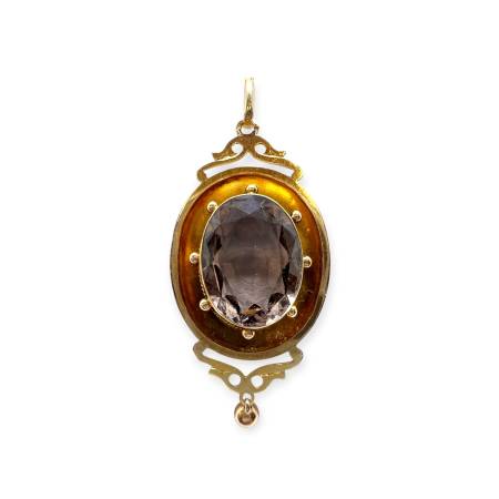 Pendentif ancien en Or 585...