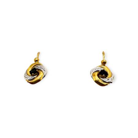 Boucles d’oreilles en deux...