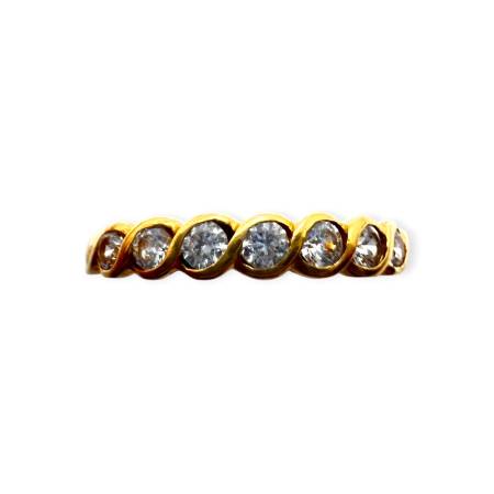 Bague en Or 750 avec oxydes...
