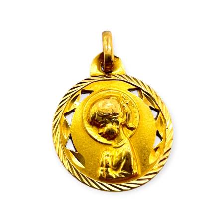 Médaille petite fille en...