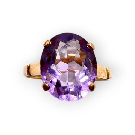 Bague en or 585 sertie...